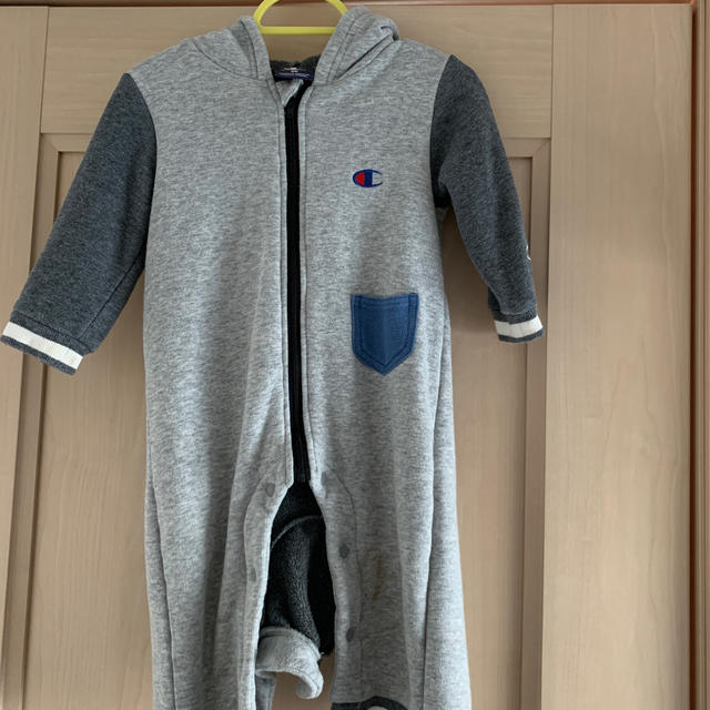 Champion(チャンピオン)のカバーオール　80cm キッズ/ベビー/マタニティのベビー服(~85cm)(カバーオール)の商品写真