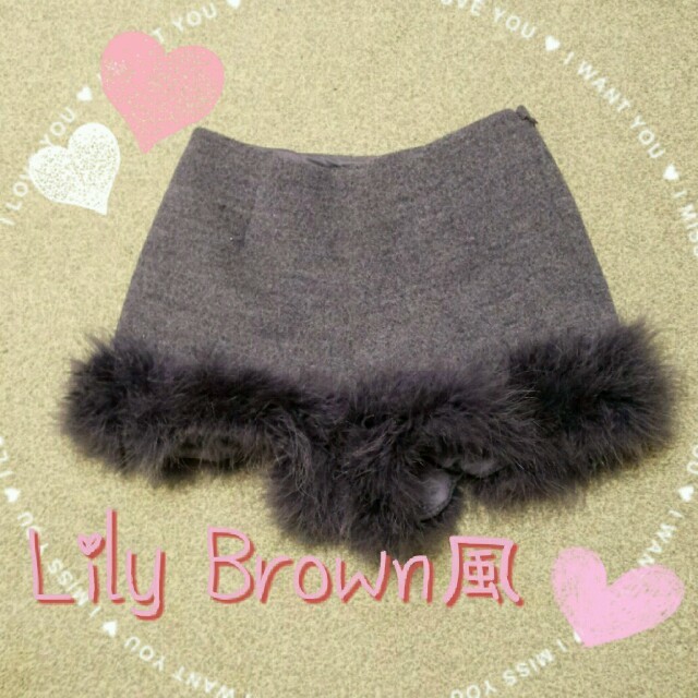 【Lily Brown風】ショートパンツ