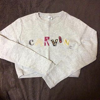 カルヴェン(CARVEN)のcarvenロゴスウェット☆(トレーナー/スウェット)