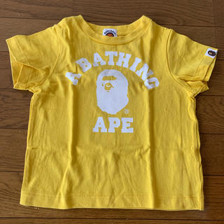 アベイシングエイプ(A BATHING APE)の<送料無料>APE kids Tシャツ　90cm(Tシャツ/カットソー)