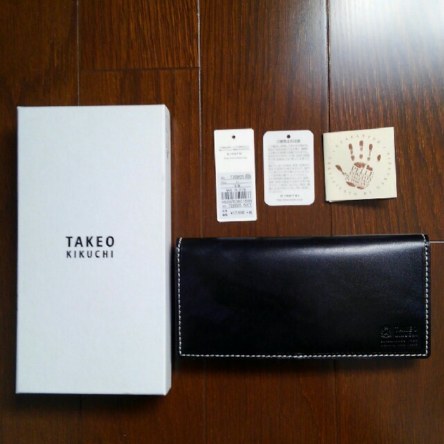 TAKEO KIKUCHI 牛革長財布