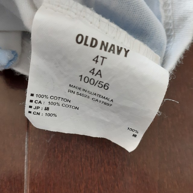 Old Navy(オールドネイビー)のオールドネイビー、ミニータンクトップ4T4A キッズ/ベビー/マタニティのキッズ服女の子用(90cm~)(Tシャツ/カットソー)の商品写真