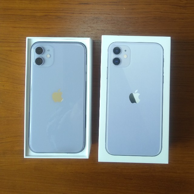 新品未使用 【SIMフリー】iphone11 64GB 人気のパープル - www