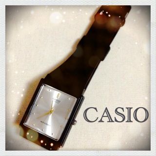 カシオ(CASIO)の新品💓CASIO💓シルバー(腕時計)