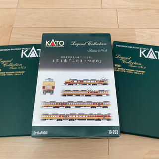 カトー(KATO`)のNゲージ レジェンドコレクションNo.2 151系 こだま・つばめ 12両セット(鉄道模型)