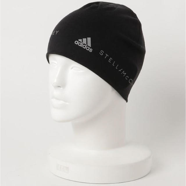 adidas by Stella McCartney(アディダスバイステラマッカートニー)のadidas by Stella McCartney Cap BLACK メンズの帽子(ニット帽/ビーニー)の商品写真