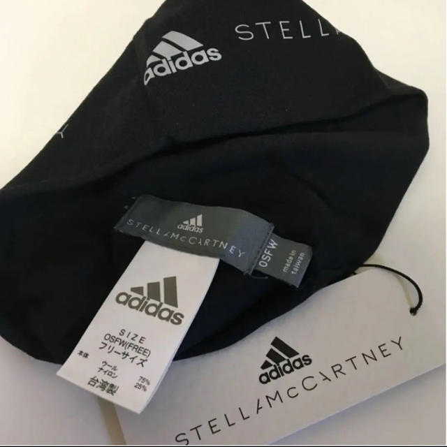 adidas by Stella McCartney(アディダスバイステラマッカートニー)のadidas by Stella McCartney Cap BLACK メンズの帽子(ニット帽/ビーニー)の商品写真