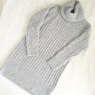 バナナリパブリック(Banana Republic)の今期新品♡バナリパニットワンピ★送料込(ミニワンピース)