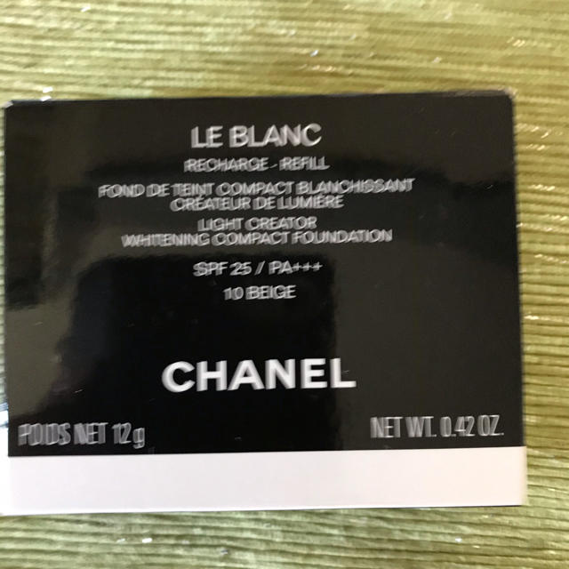 CHANEL  ルブラン　　リィフィル10(ばん