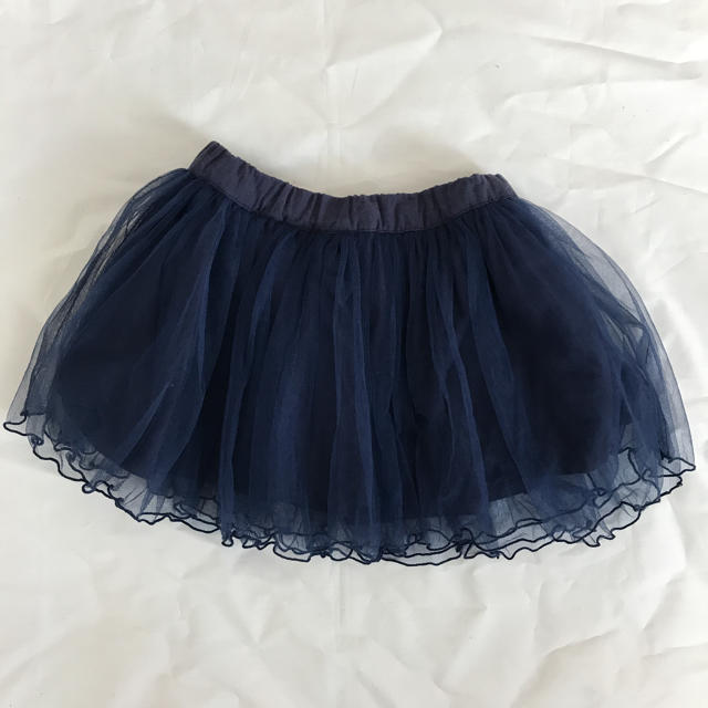 petit main(プティマイン)のpetitmain チュールスカート 90cm キッズ/ベビー/マタニティのキッズ服女の子用(90cm~)(スカート)の商品写真