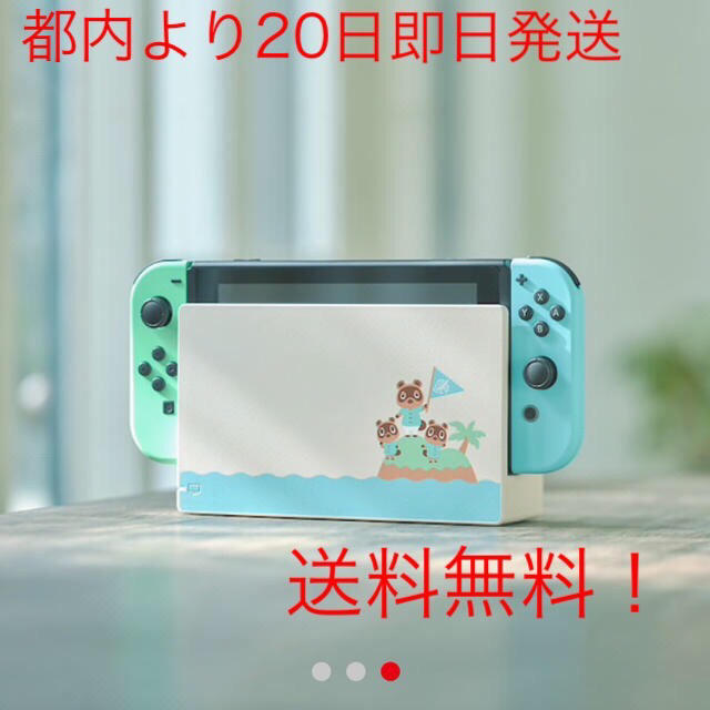 nintendo switch どうぶつの森 本体同梱版 セット