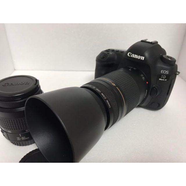 激安通販の ❤canon - Canon EOS IV❤タブルレンズセット5DMK4☆174