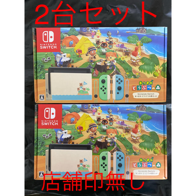 Nintendo Switch　あつまれどうぶつの森セット　2台