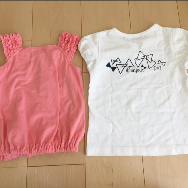 HusHush(ハッシュアッシュ)のTシャツ♡タンクトップ100セット キッズ/ベビー/マタニティのキッズ服男の子用(90cm~)(Tシャツ/カットソー)の商品写真