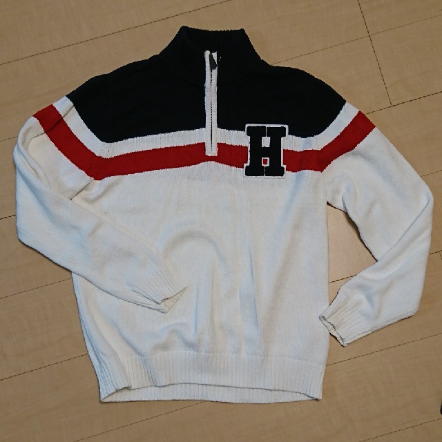 TOMMY HILFIGER(トミーヒルフィガー)のTOMMY HILFIGER コットンニット セーター L メンズのトップス(ニット/セーター)の商品写真