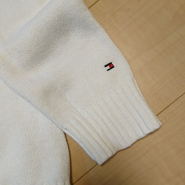 TOMMY HILFIGER(トミーヒルフィガー)のTOMMY HILFIGER コットンニット セーター L メンズのトップス(ニット/セーター)の商品写真