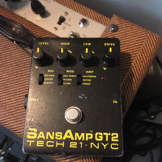 SANSAMP GT2 TECH21 メサブギー　マーシャル  フェンダー