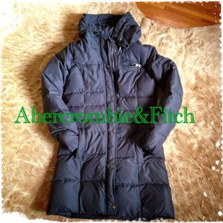 アバクロンビーアンドフィッチ(Abercrombie&Fitch)のA&F  down coat Grey(ダウンコート)