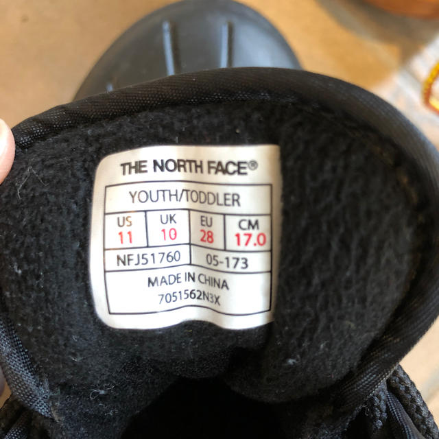 THE NORTH FACE(ザノースフェイス)の専用 キッズ/ベビー/マタニティのキッズ靴/シューズ(15cm~)(ブーツ)の商品写真