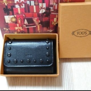 トッズ(TOD'S)の【新品正規品】TOD'S財布🔷トッズコンパクトジップスタッズコインカードケース(財布)