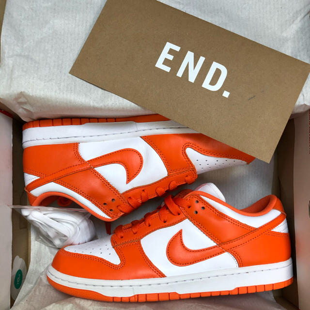 dunk low orange blaze