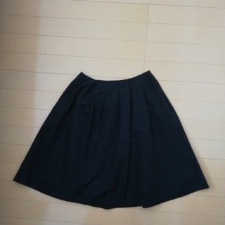 エムプルミエ(M-premier)のMプルミエのブラックスカート(ひざ丈スカート)