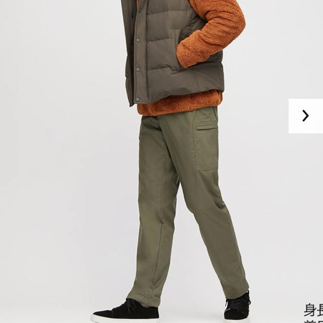 UNIQLO(ユニクロ)のユニクロ　3XL ヒートテックウォームイージーパンツ（丈標準・79～82cm） メンズのパンツ(ワークパンツ/カーゴパンツ)の商品写真