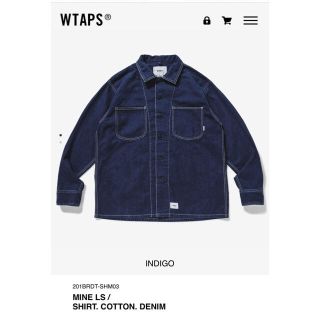 ダブルタップス(W)taps)の tanamy様専用WTAPS MINE LS / SHIRT. DENIM(シャツ)