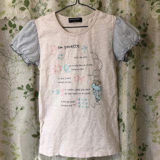 ポンポネット(pom ponette)のポンポネット ベージュ トップス お値下げ♬(Tシャツ/カットソー)