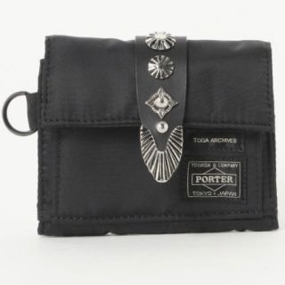 トーガ(TOGA)の【正規品】TOGA×PORTER SHOULDER WALLET 財布 黒(財布)