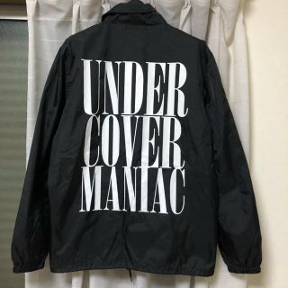 アンダーカバー(UNDERCOVER)のUNDER COVER　 16AW MANIAC バックプリントコーチジャケット(ナイロンジャケット)