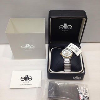 elite エリート ELA-0038-03G レディース 腕時計(腕時計)