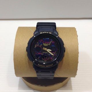 ベビージー(Baby-G)のCASIO Baby-G BGA-151GR ブラック レディース(腕時計)