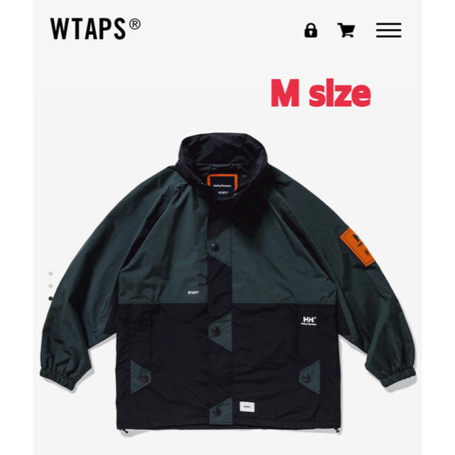 W)TAPS HELLY HANSEN BOW GREEN Mサイズ