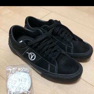 ヴァンズ(VANS)のvansバンズ　海外限定　黒スニーカー26.5cm(スニーカー)