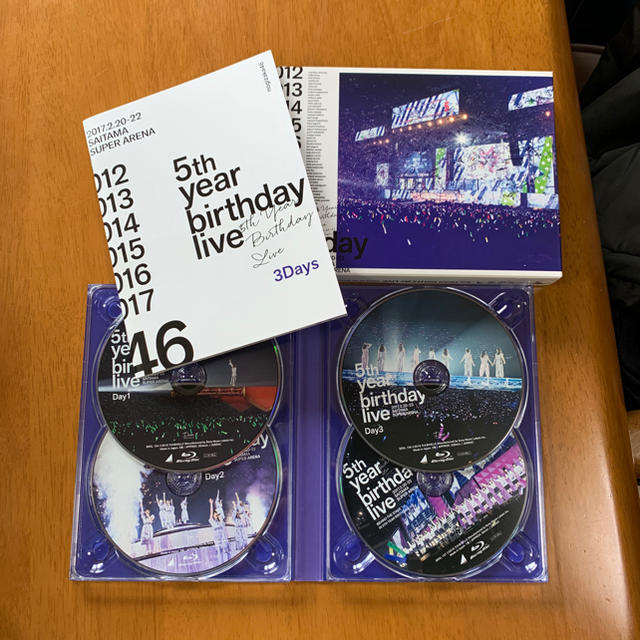 乃木坂46(ノギザカフォーティーシックス)の乃木坂46 5th year birthday live エンタメ/ホビーのDVD/ブルーレイ(アイドル)の商品写真