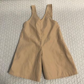 ニシマツヤ(西松屋)の9602様専用　○   サロペット　ベージュ　西松屋　80cm ベビー服(パンツ)