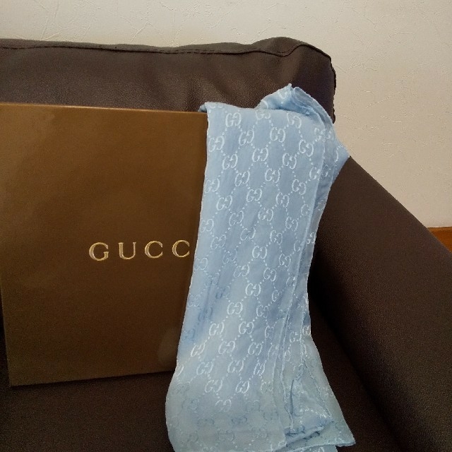 Gucci(グッチ)のグッチGUCCIストール★美品 レディースのファッション小物(ストール/パシュミナ)の商品写真