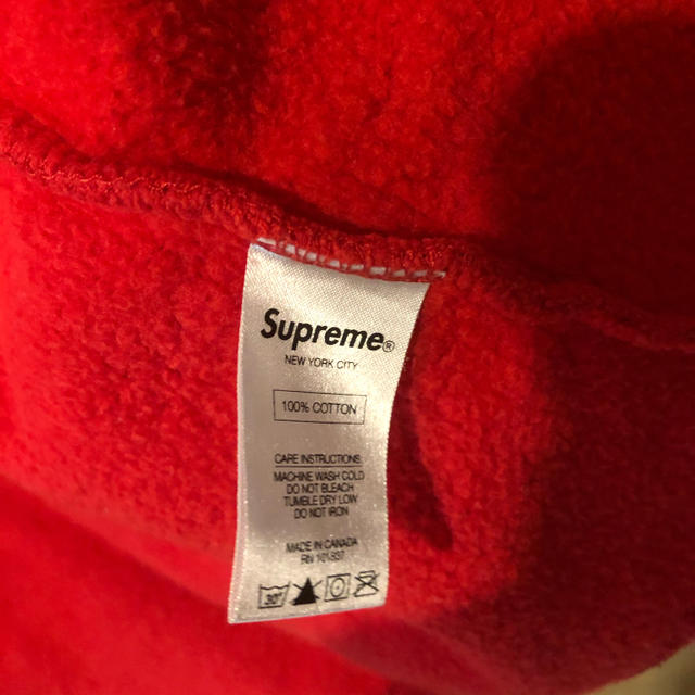 supreme パーカー 赤 値段交渉⭕️