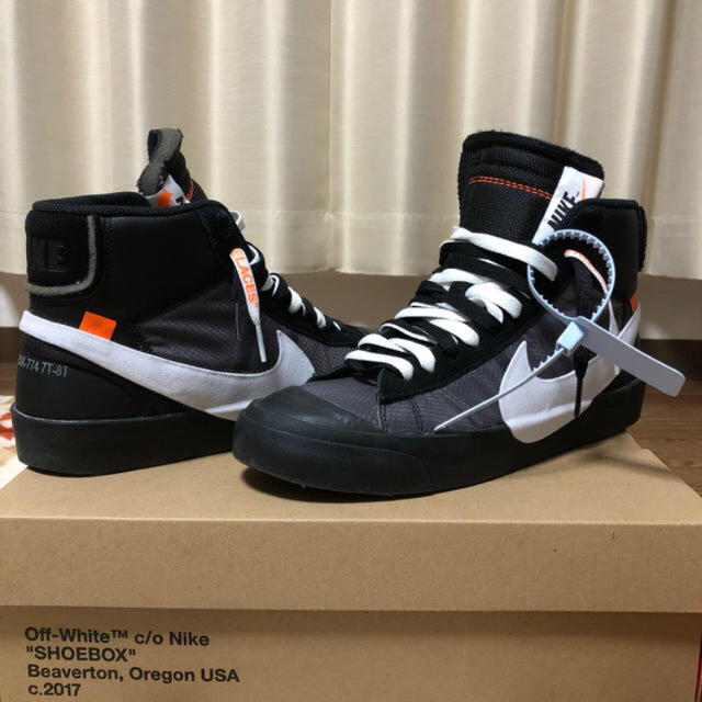 Nike Off-White THE TEN blazerスニーカー