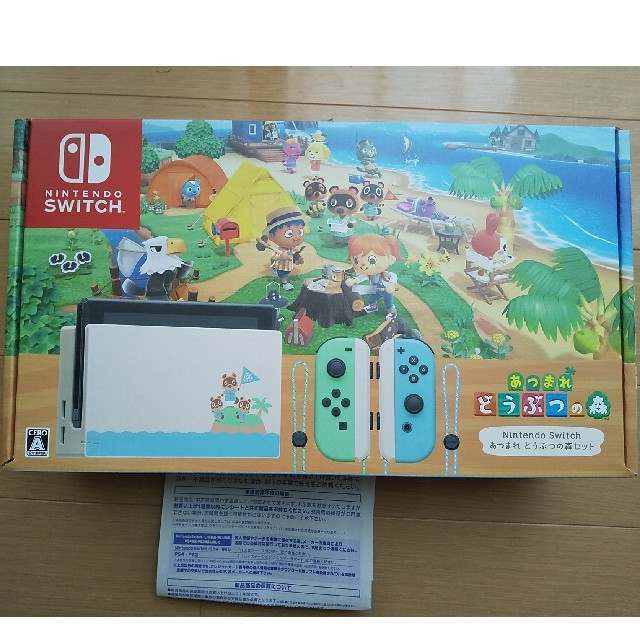 1個Joy-Conストラップどうぶつの森　同梱版　Nintendo Switch　セット