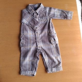 ベビーギャップ(babyGAP)のbabyGAP　べビーカバーオール　70cm(カバーオール)