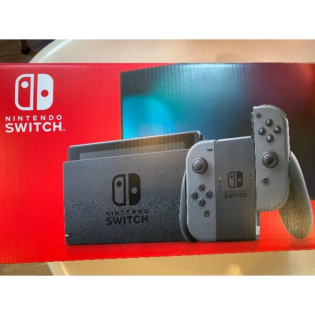 Nintendo Switch (強化版)  本体 グレー 2月購入 美品