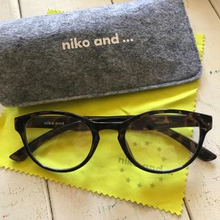 ニコアンド(niko and...)のニコアンド＊伊達メガネ＊オプティカル眼鏡(サングラス/メガネ)