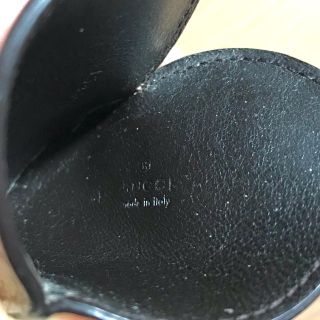 Gucci - グッチ シマ ハート コンパクト ミラー 手鏡 レザー の通販 by