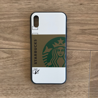 スターバックスコーヒー(Starbucks Coffee)のiphoneX XS用ケース STARBACKSデザイン　インポートno.375(iPhoneケース)