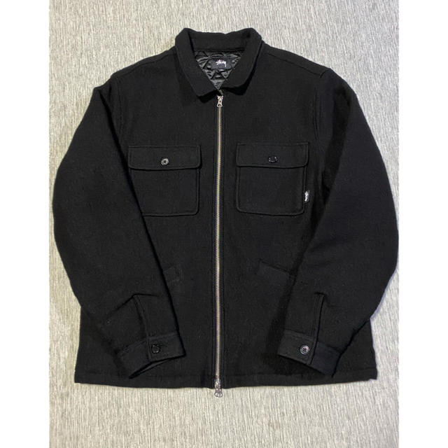 STUSSY(ステューシー)のSTUSSY PATTA BOILED WOOL OVERSHIRT XL メンズのジャケット/アウター(ブルゾン)の商品写真