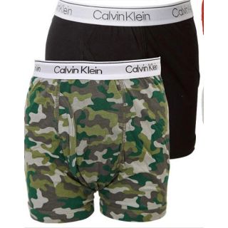 カルバンクライン(Calvin Klein)のカルバン・クライン　キッズ　子供用　ボクサーパンツ　XSサイズ　２枚セット(ボクサーパンツ)