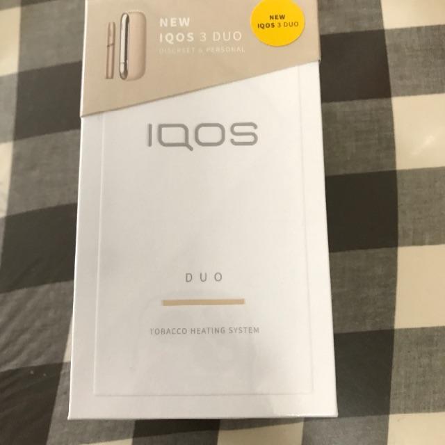 IQOS 3 DUO キット ブリリアントゴールド - タバコグッズ
