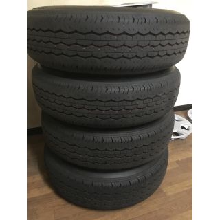 ブリヂストン(BRIDGESTONE)のK415272様専用★ハイエース　スーパーGL 純正タイヤ　15インチ　新車外し(タイヤ・ホイールセット)